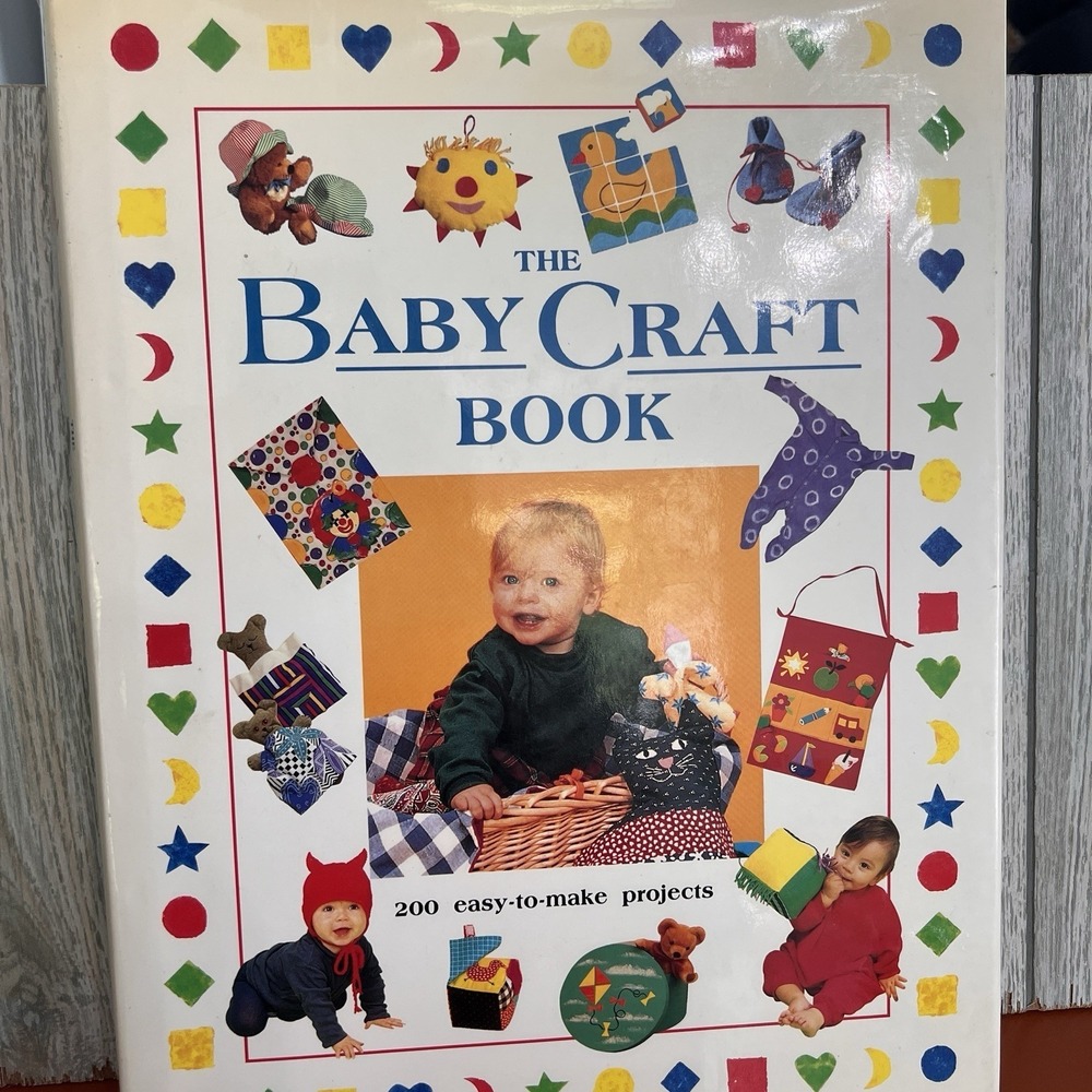 Vintage The Baby Craft Book Hardcover Baby crafts baby shower gift
